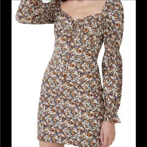 Bardot VINTAGE FLORAL Women's Clarissa Mini  Dress. Size X-Large.